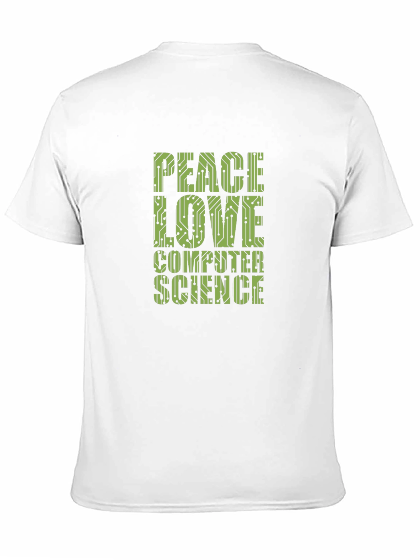 Peace Love Computer Science Graphic Tee