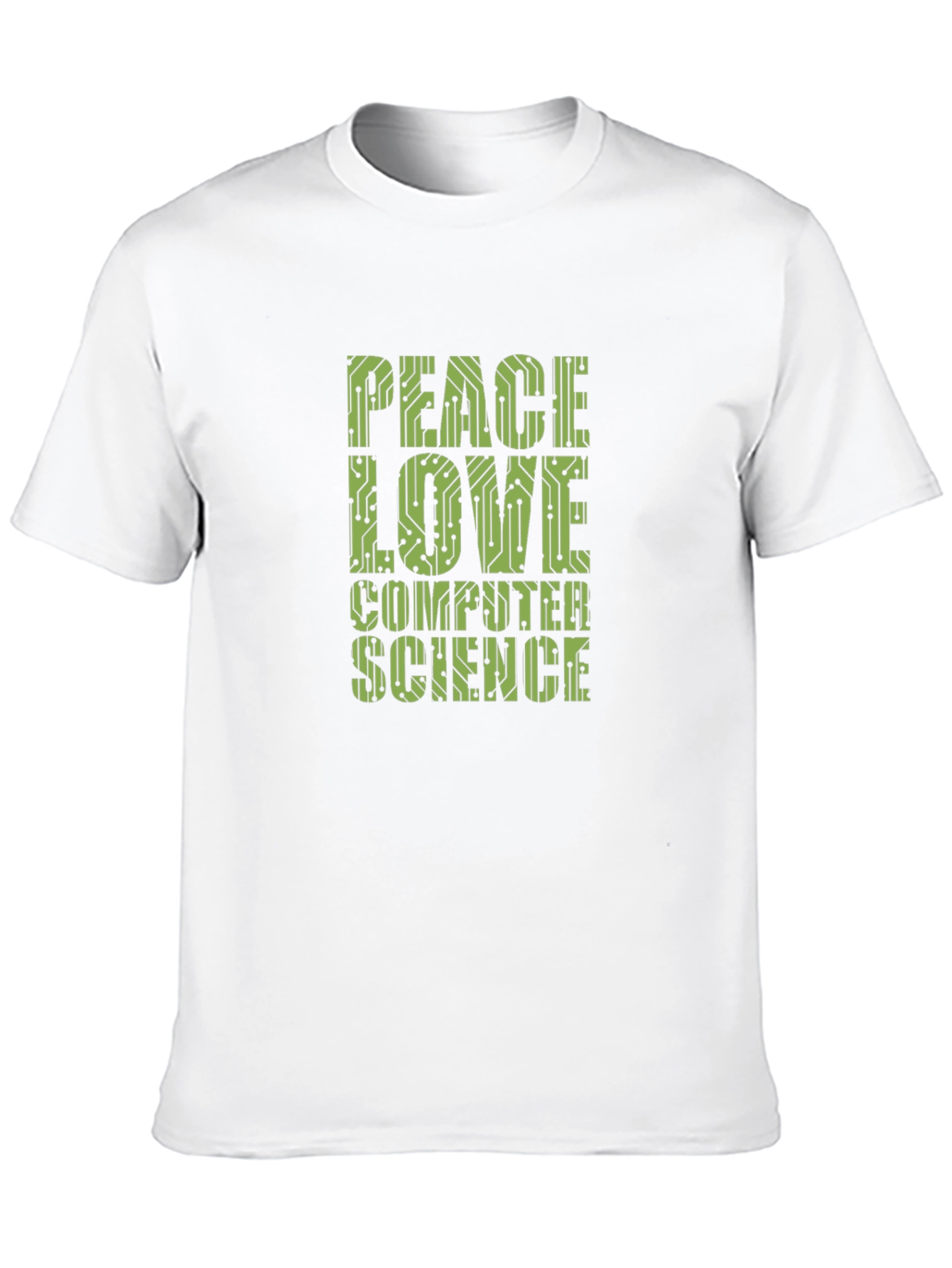 Peace Love Computer Science Graphic Tee