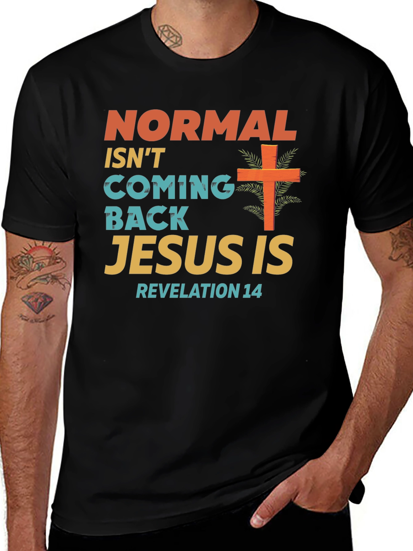 Normal Isnt Coming Back Jesus Is T-Shirt