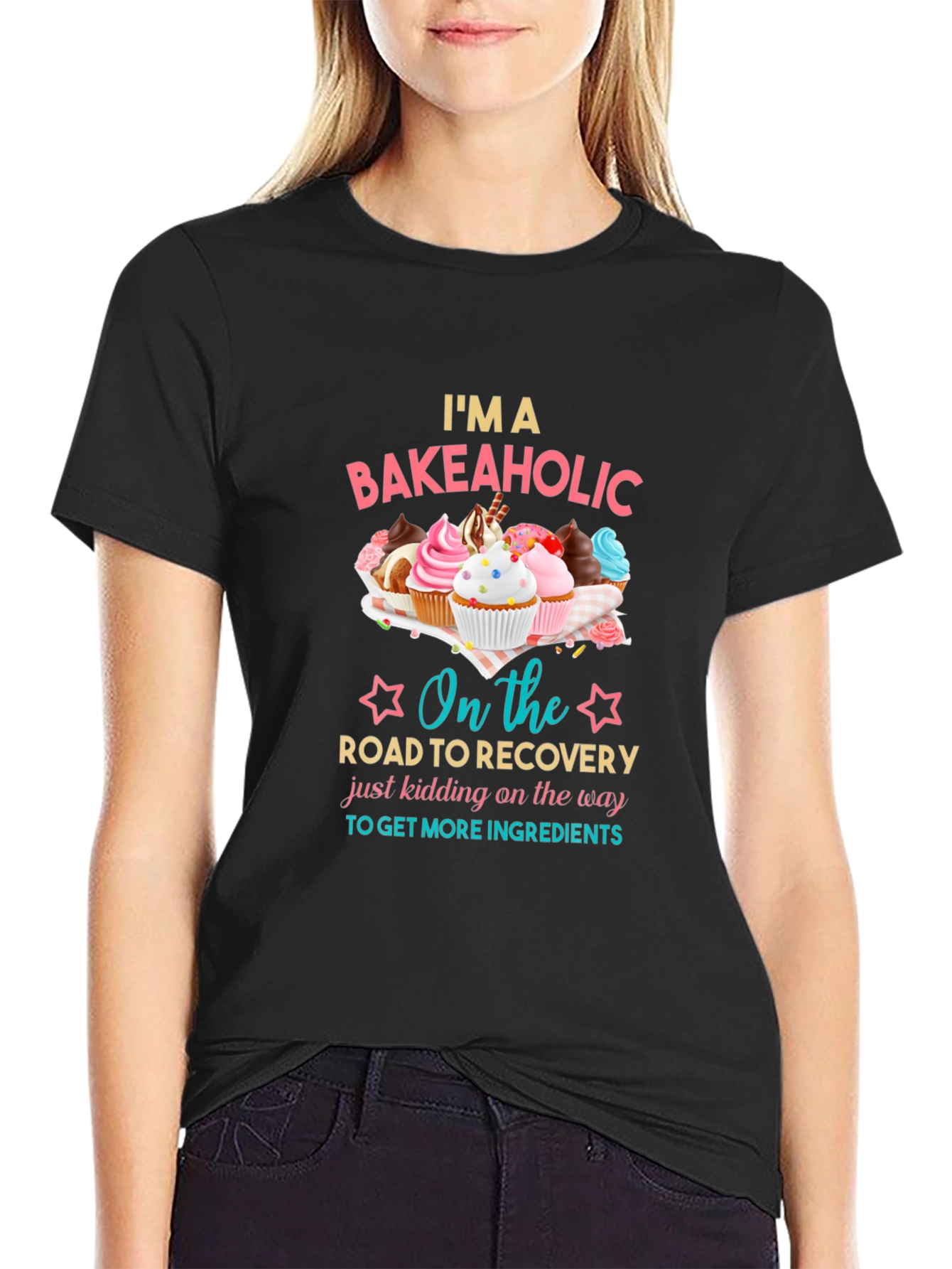 Bakeaholic T-Shirt - Funny Baking Lover Tee