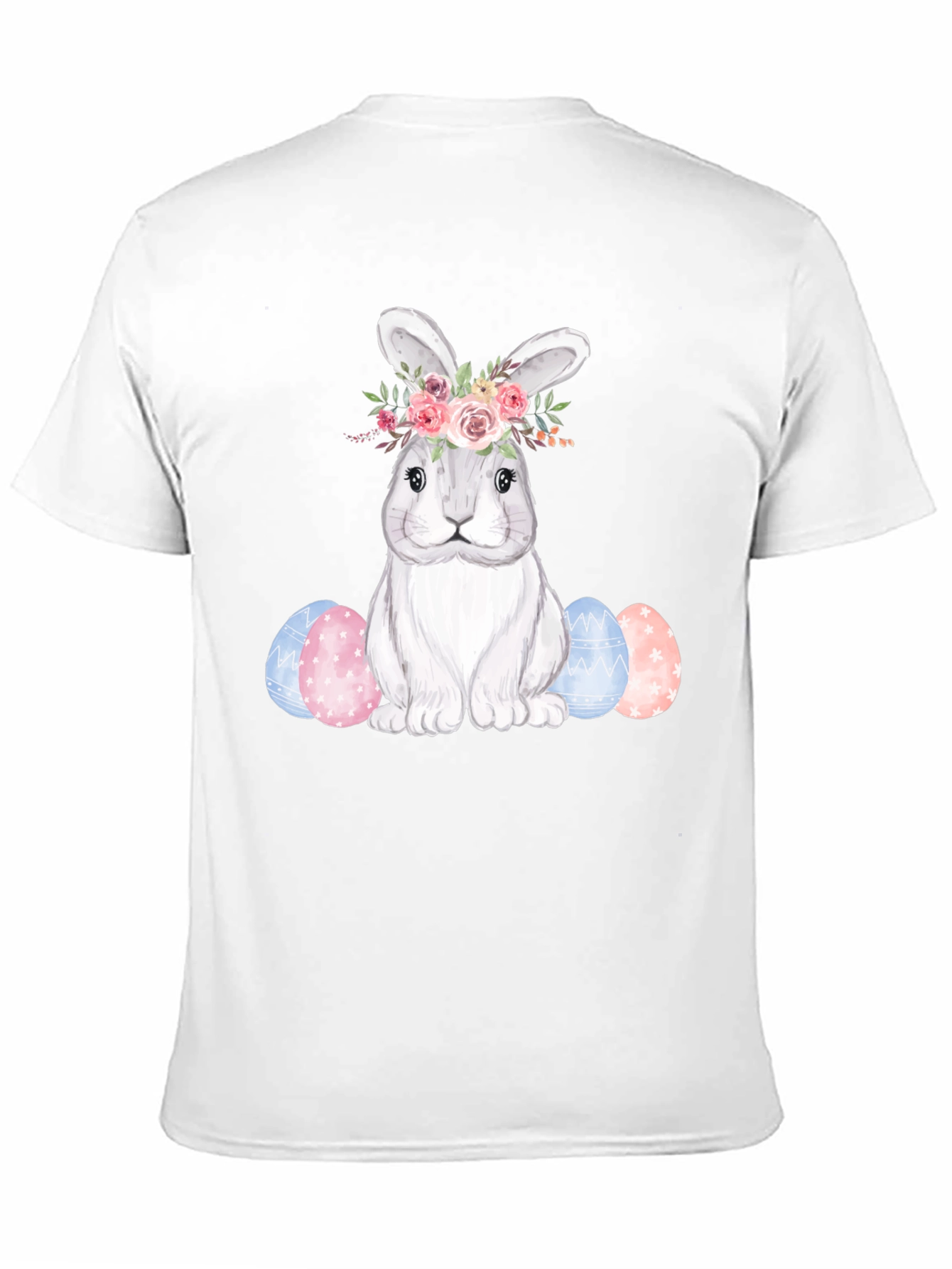 Floral Bunny Easter T-Shirt
