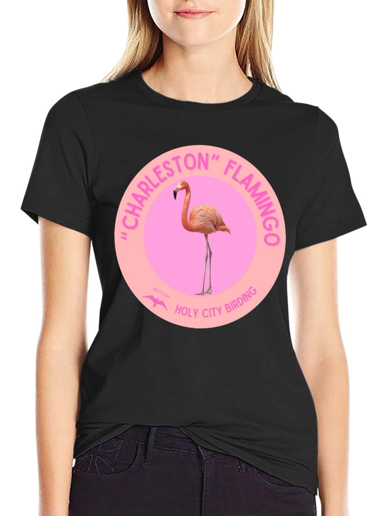 Charleston Flamingo T-Shirt
