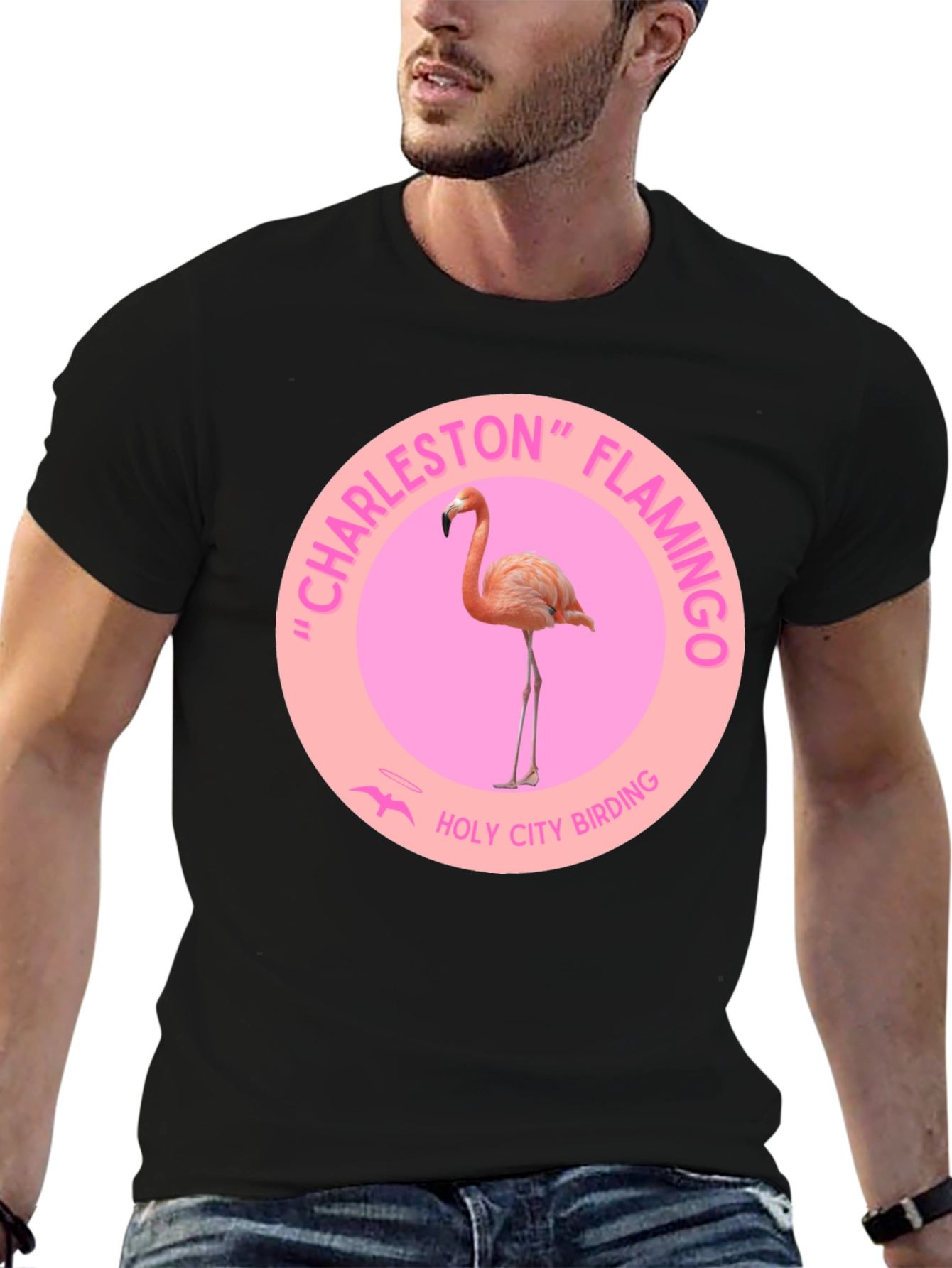 Charleston Flamingo T-Shirt