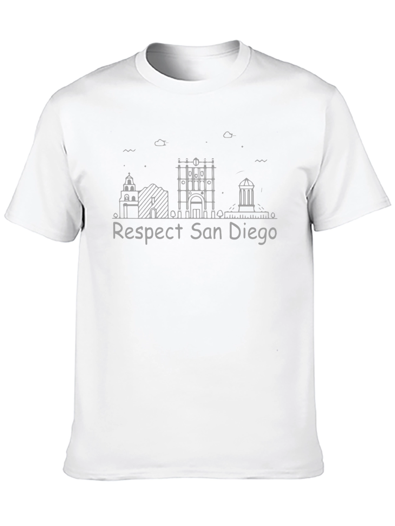 Respect San Diego Black Graphic T-Shirt