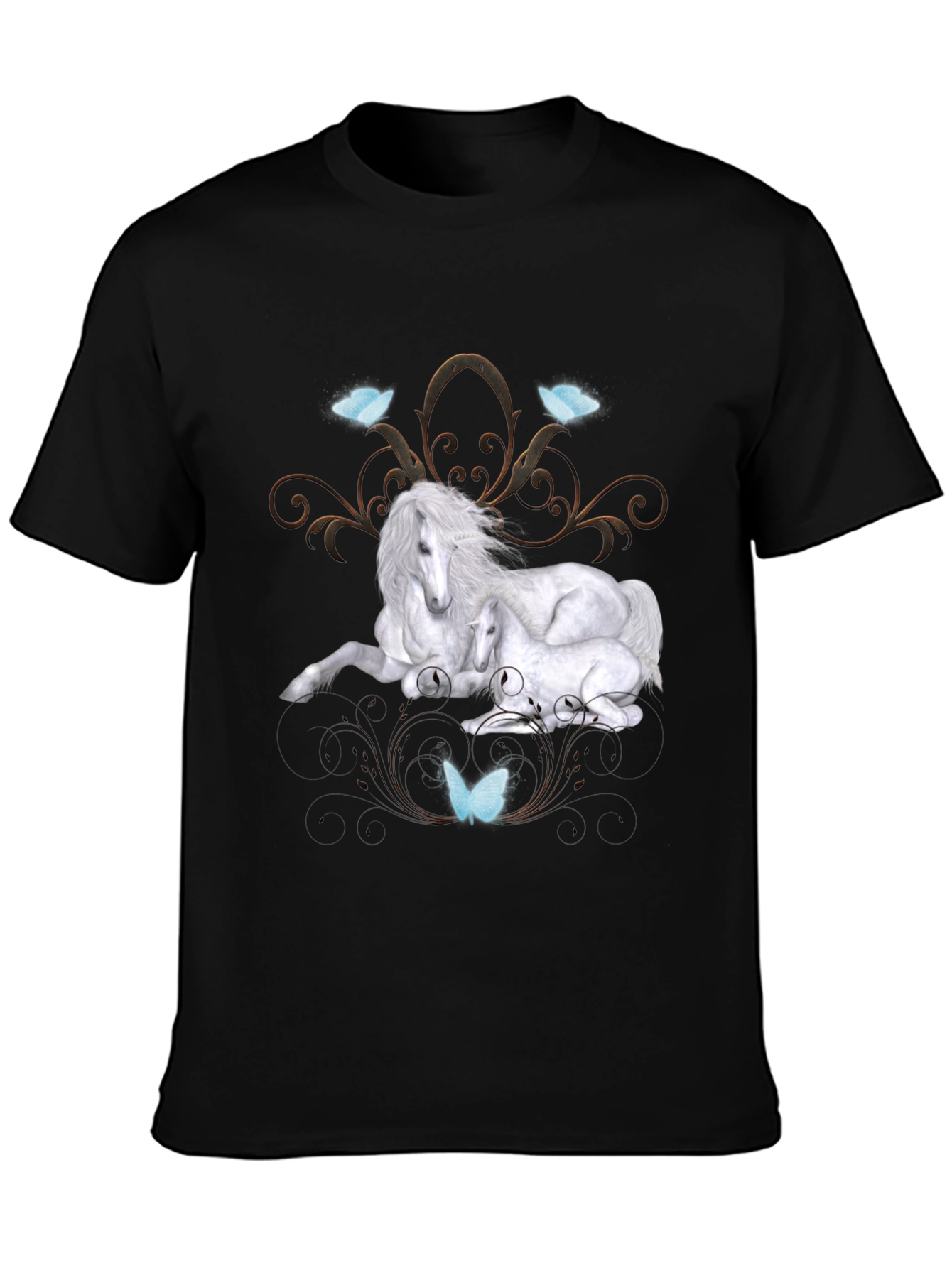 Unicorn & Butterfly Graphic Tee