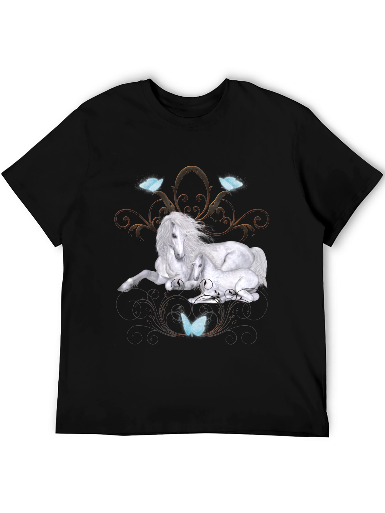 Unicorn & Butterfly Graphic Tee