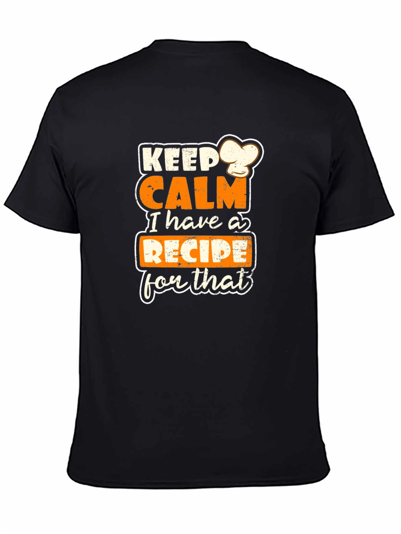 Keep Calm Recipe T-Shirt - Funny Cooking Gift