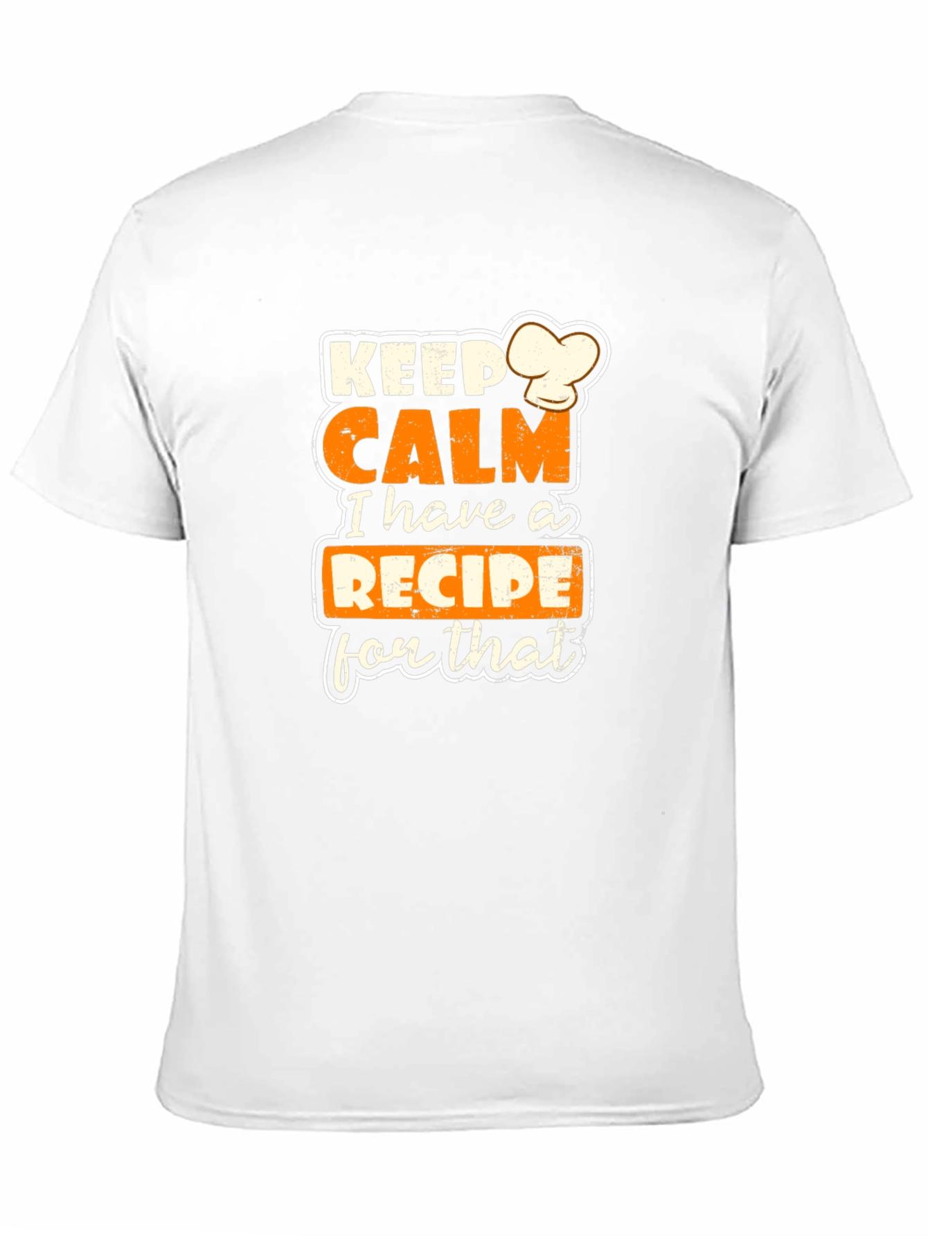 Keep Calm Recipe T-Shirt - Funny Cooking Gift