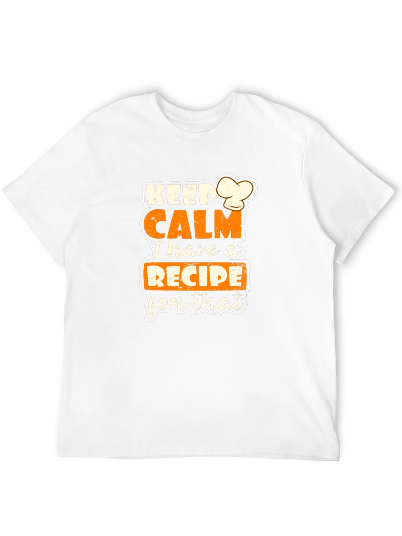 Keep Calm Recipe T-Shirt - Funny Cooking Gift