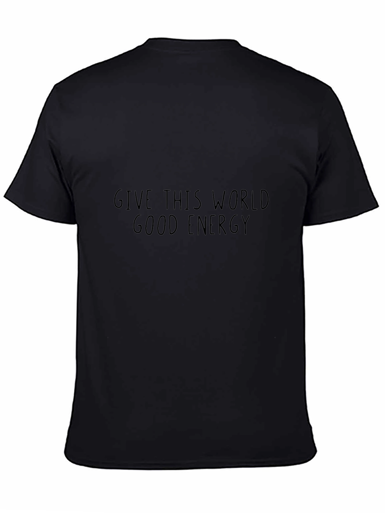 Good Energy Black Graphic Tee