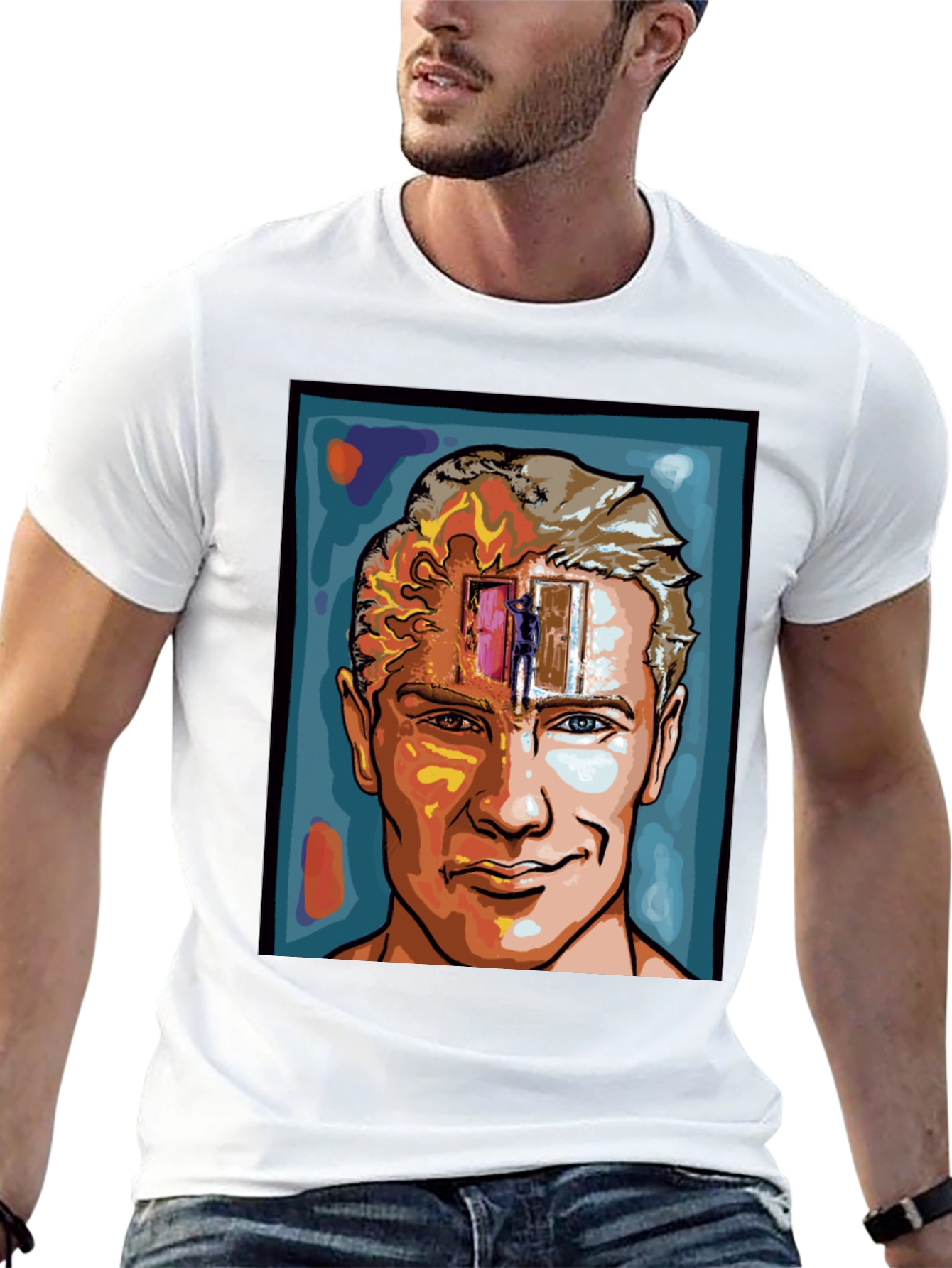 Mind Doorway Graphic T-Shirt - Black