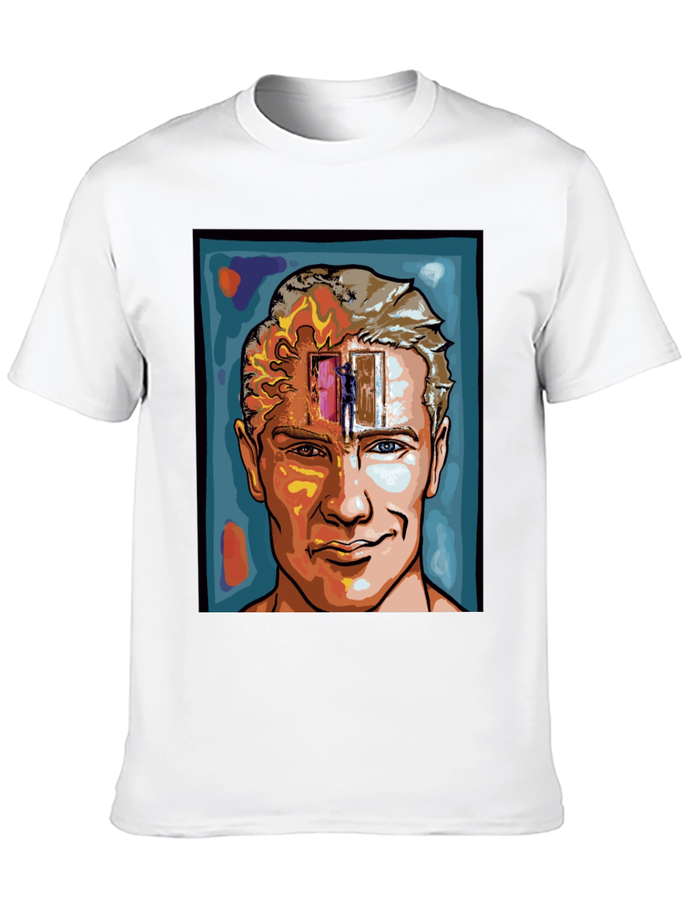 Mind Doorway Graphic T-Shirt - Black