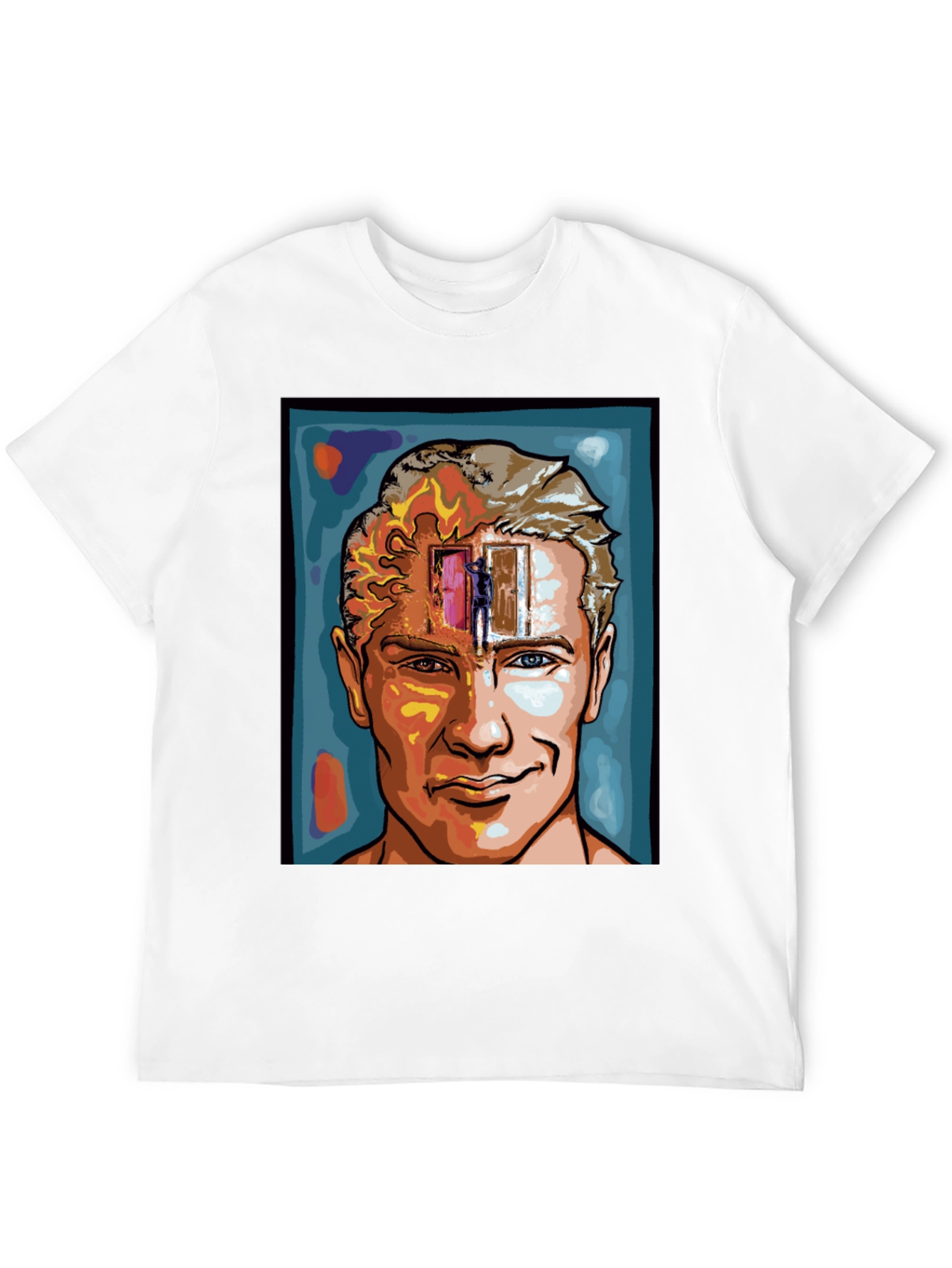 Mind Doorway Graphic T-Shirt - Black