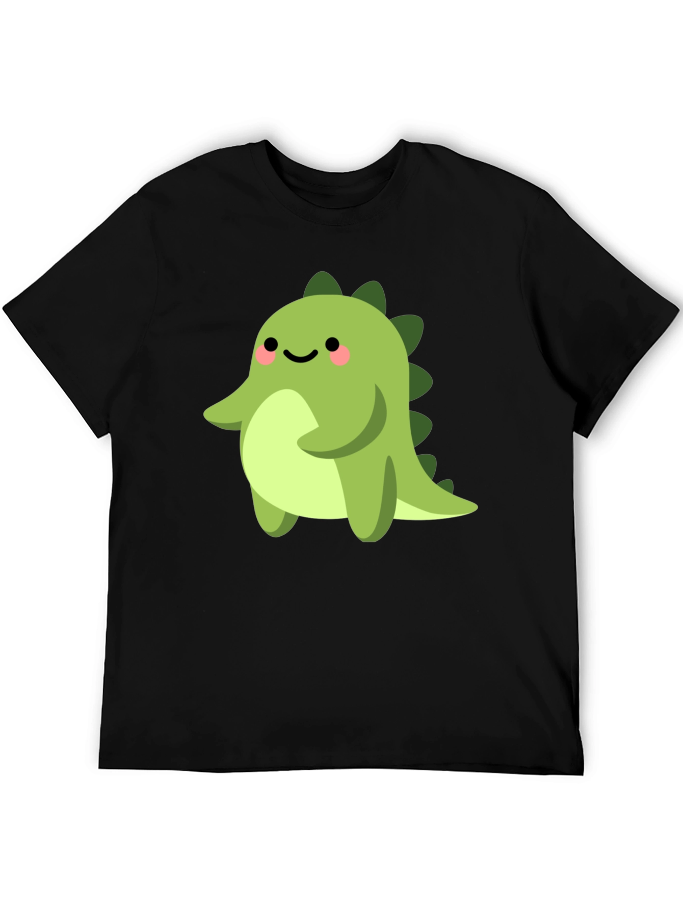 Cute Cartoon Dinosaur Graphic T-Shirt