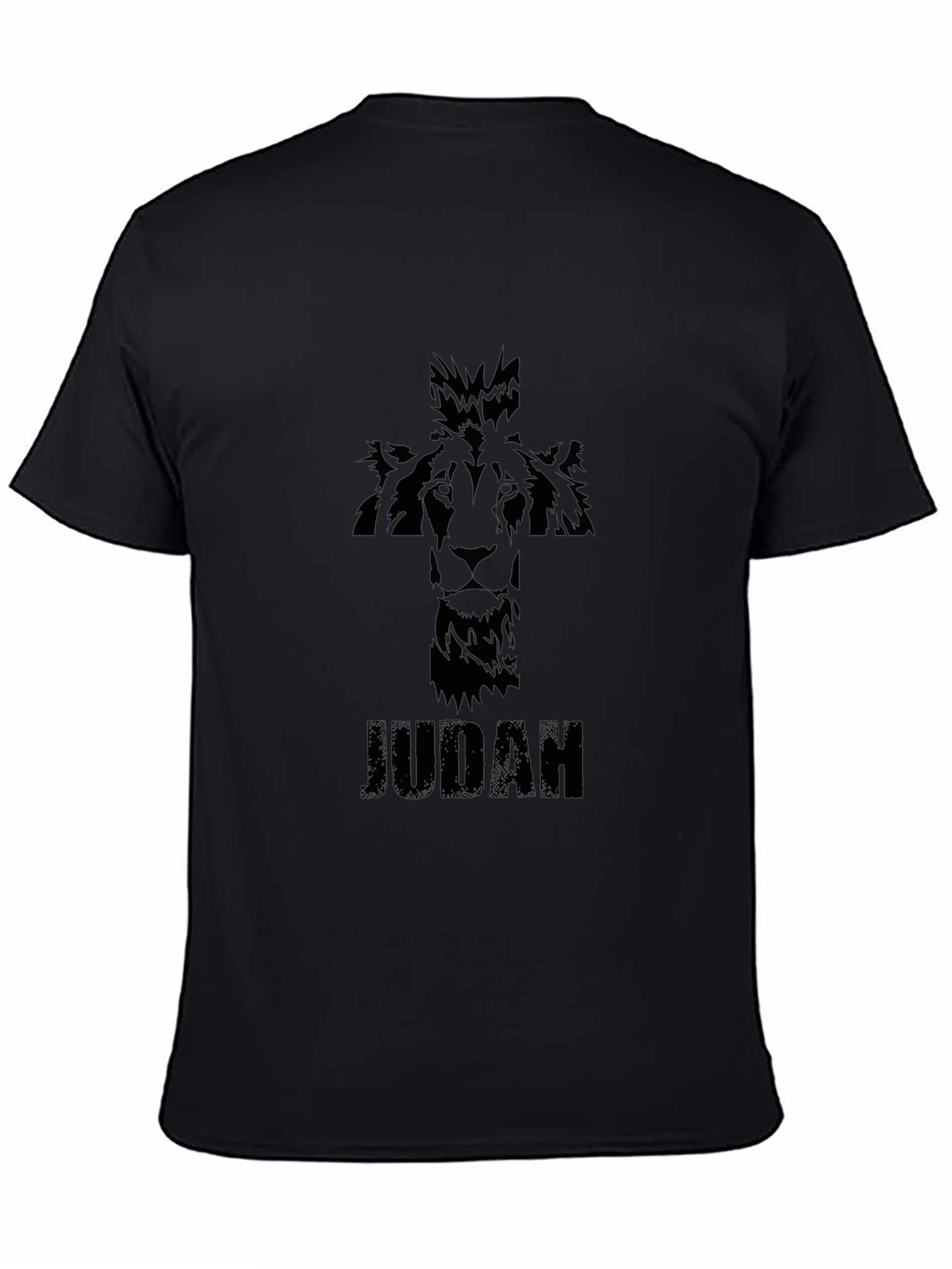 Judah Lion Cross Graphic T-Shirt - Christian Apparel