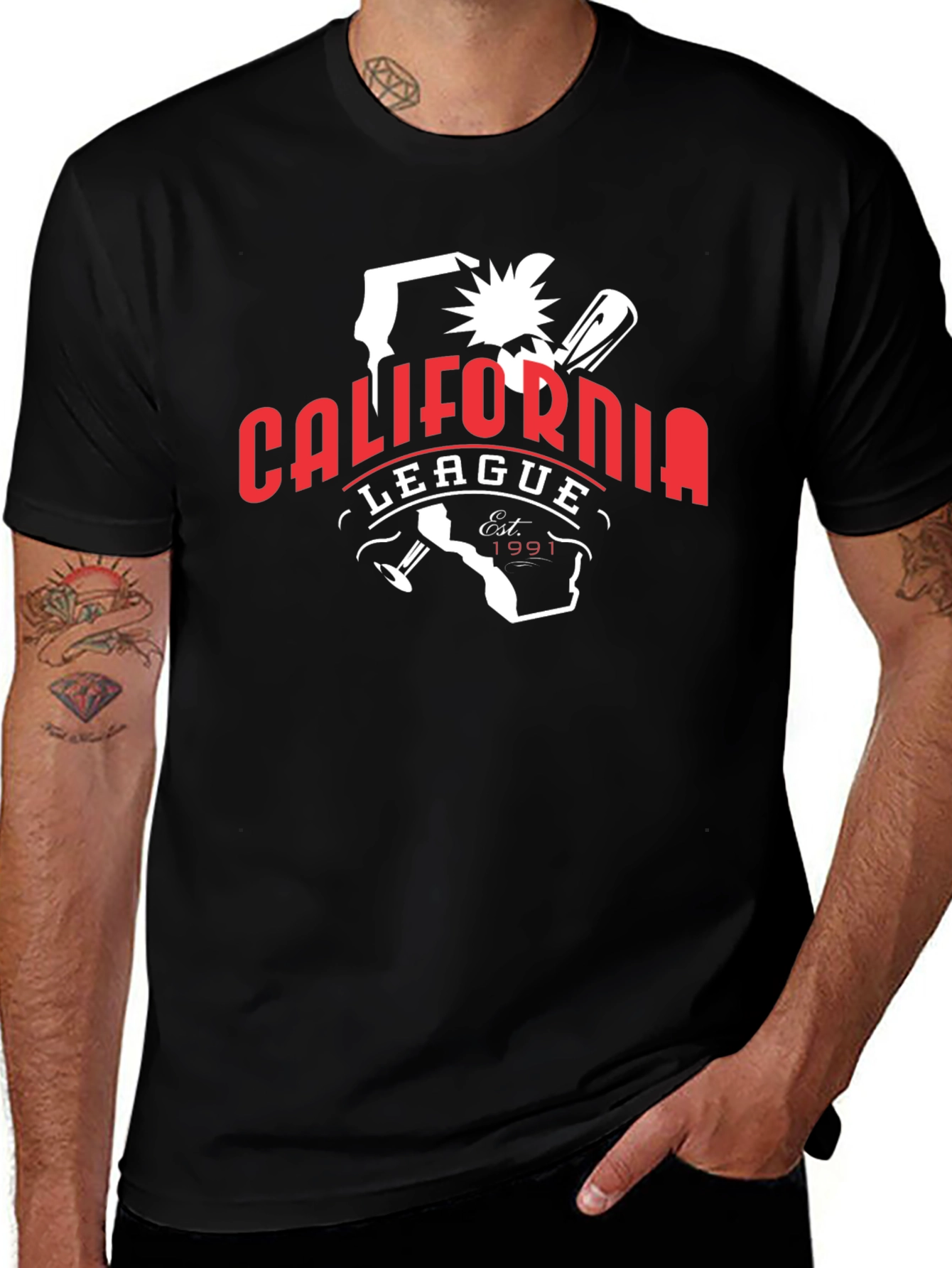 California League Baseball T-Shirt