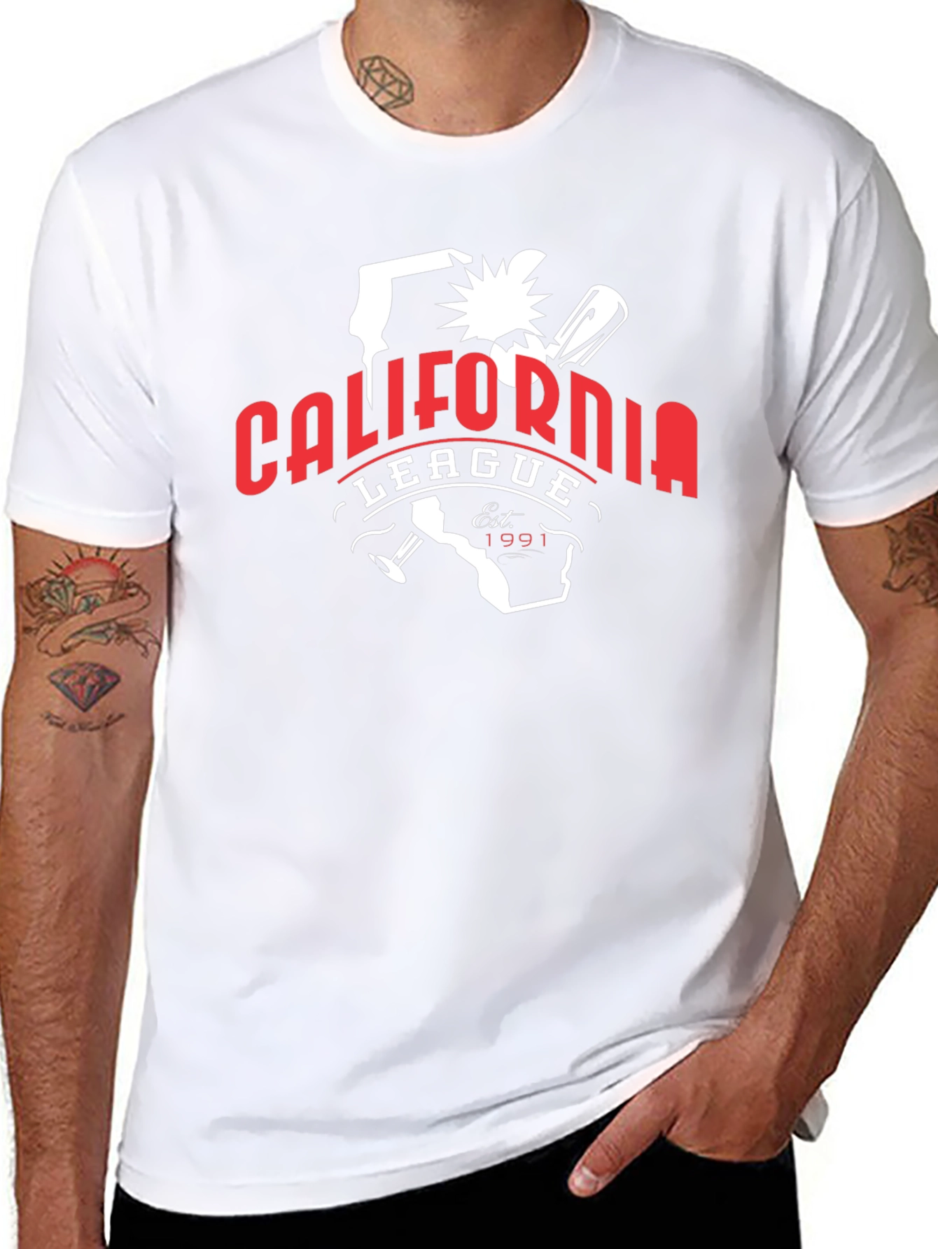 California League Baseball T-Shirt