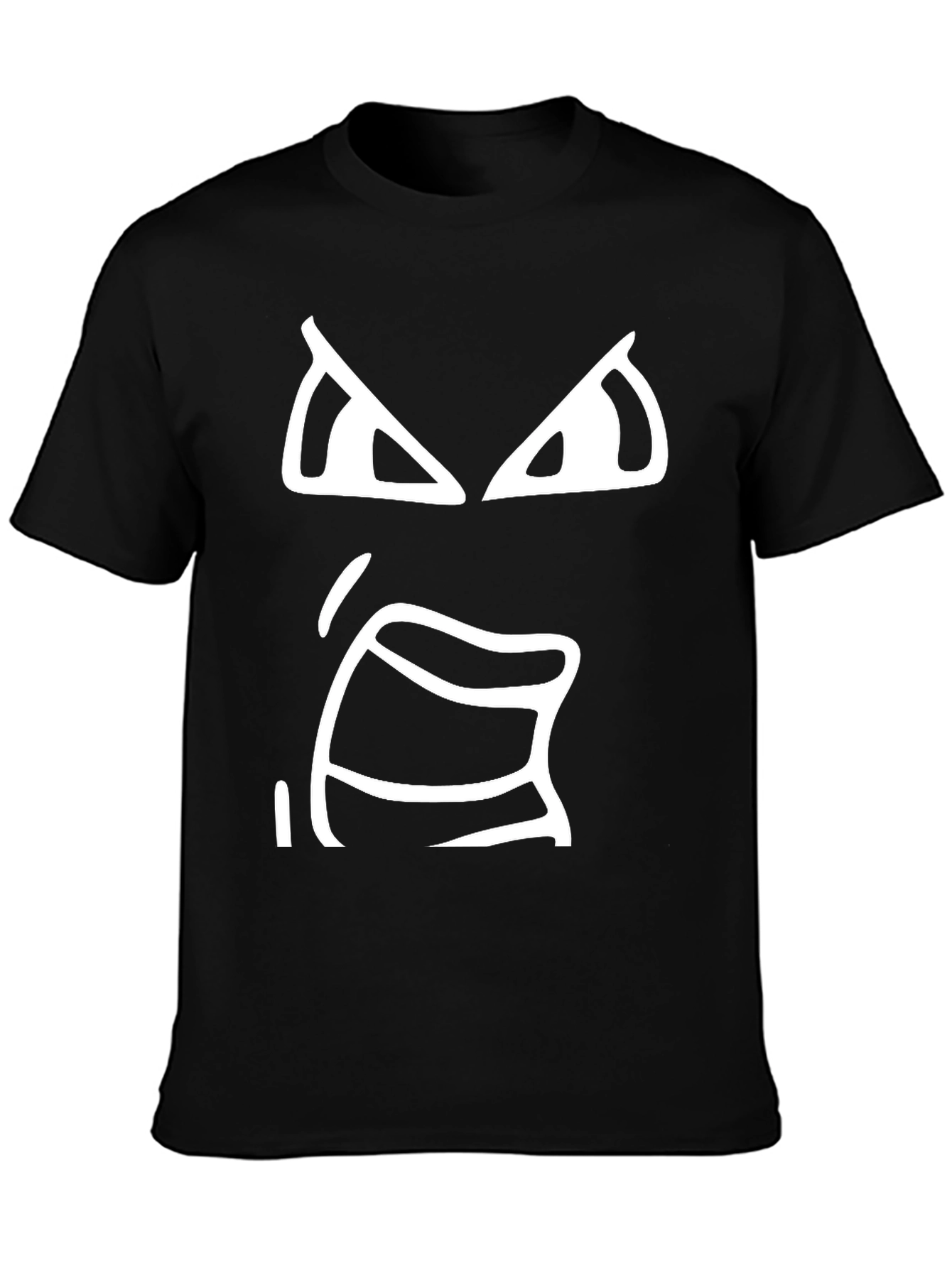 Funny Face Black T-Shirt