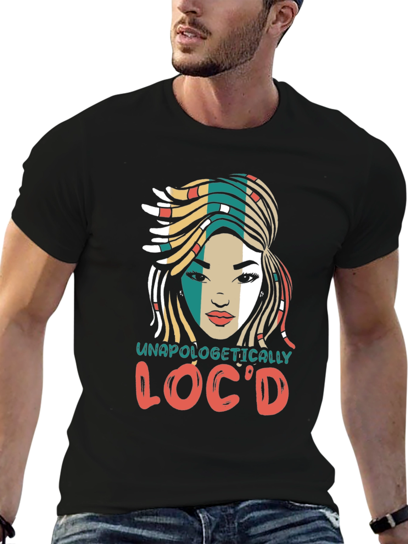 Unapologetically Locd Black T-Shirt