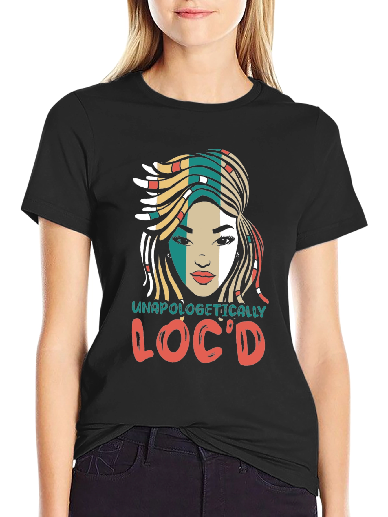 Unapologetically Locd Black T-Shirt