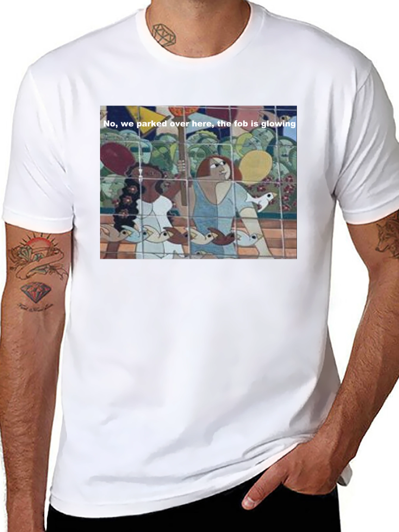 Humorous T-Shirt: The Fob is Glowing
