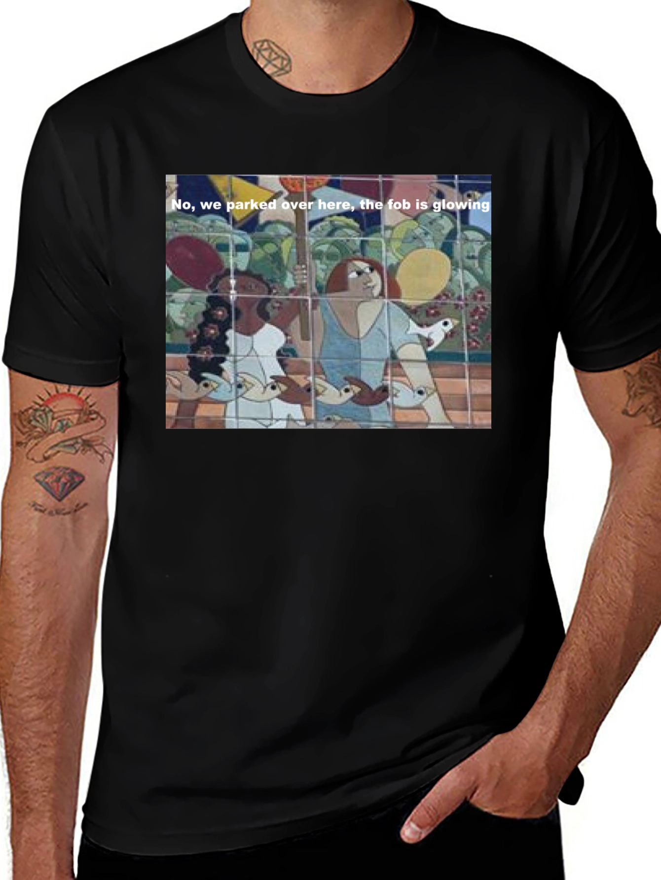 Humorous T-Shirt: The Fob is Glowing