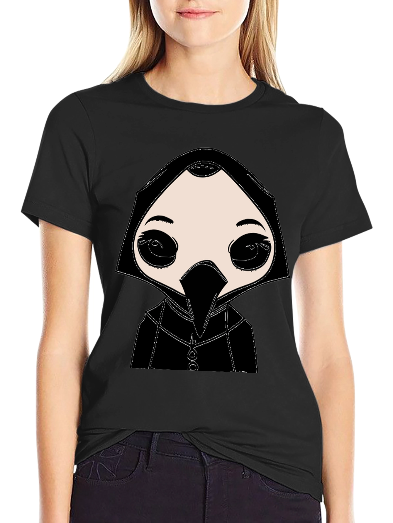 Plague Doctor Graphic Tee - Unique Design
