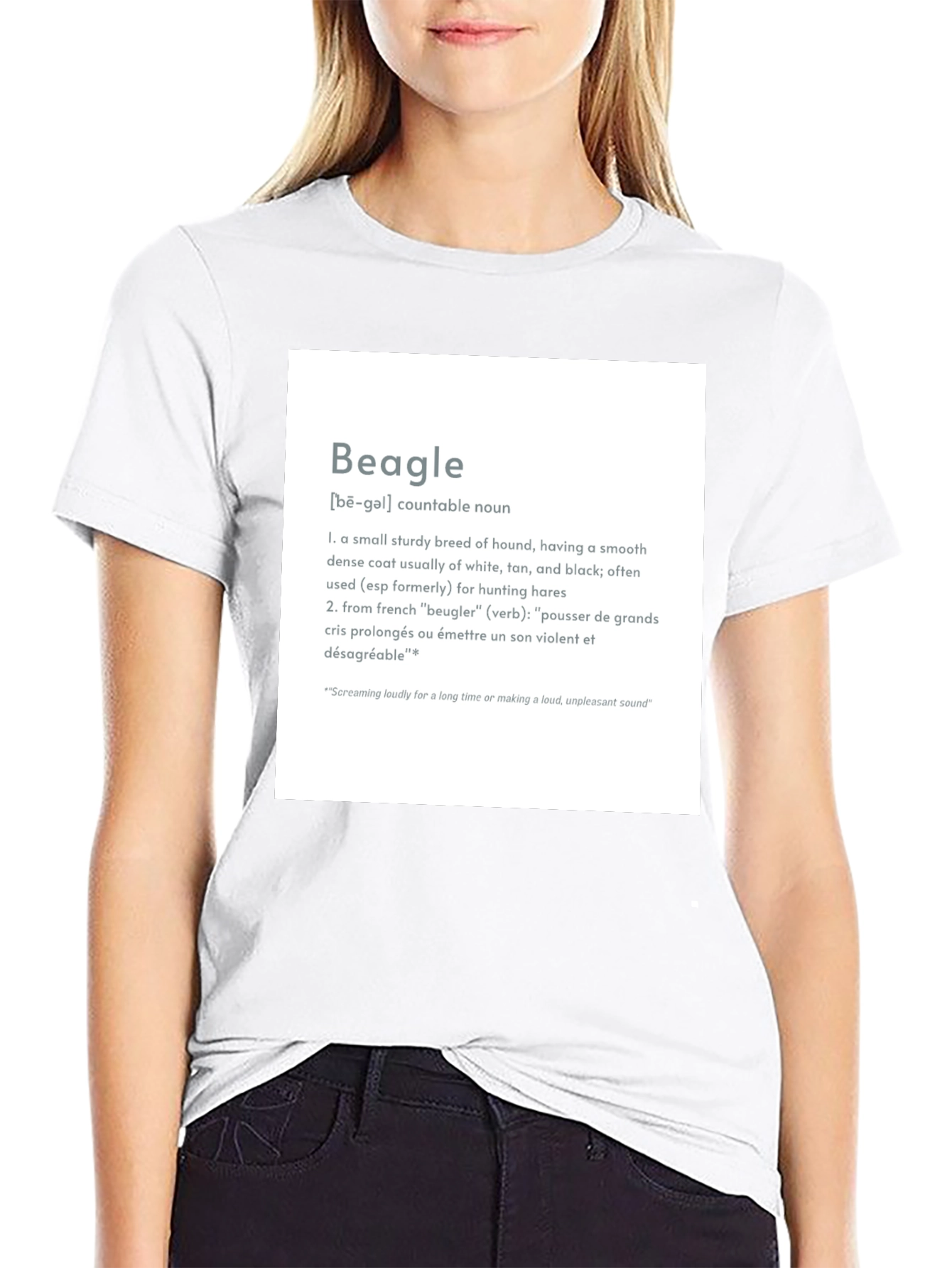 Beagle Definition T-Shirt - Dog Lover Tee