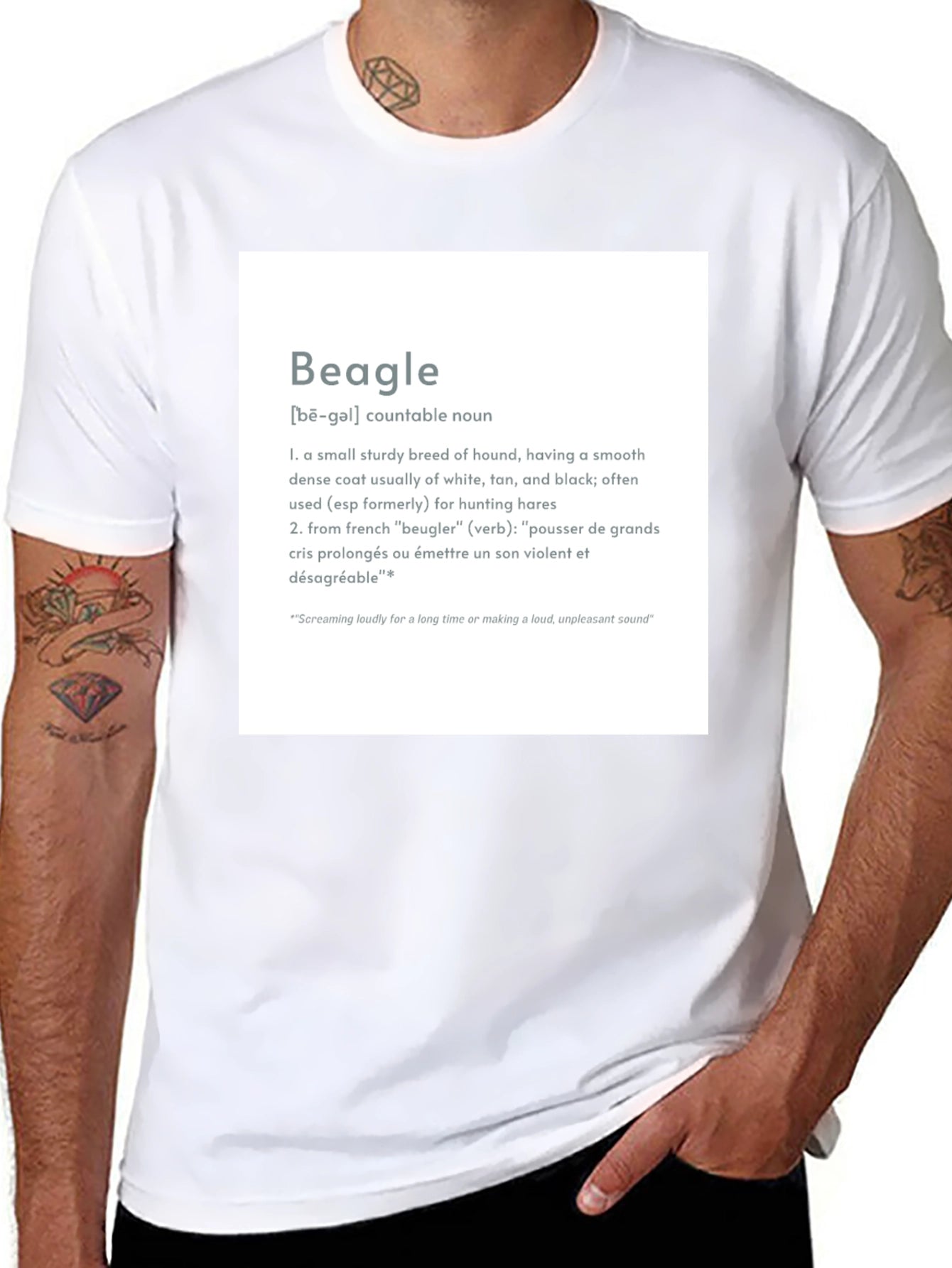 Beagle Definition T-Shirt - Dog Lover Tee