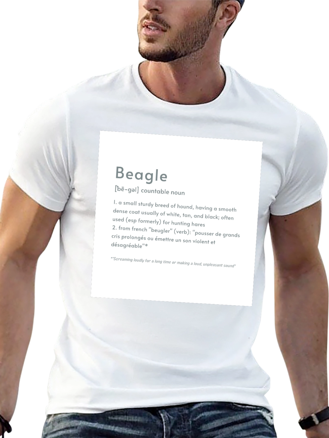 Beagle Definition T-Shirt - Dog Lover Tee
