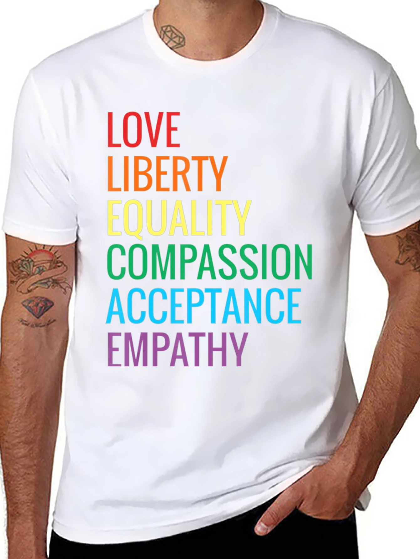 Love Liberty Equality Tee