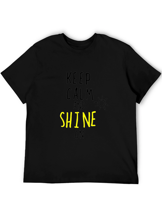 Keep Calm & Shine On Graphic Tee
