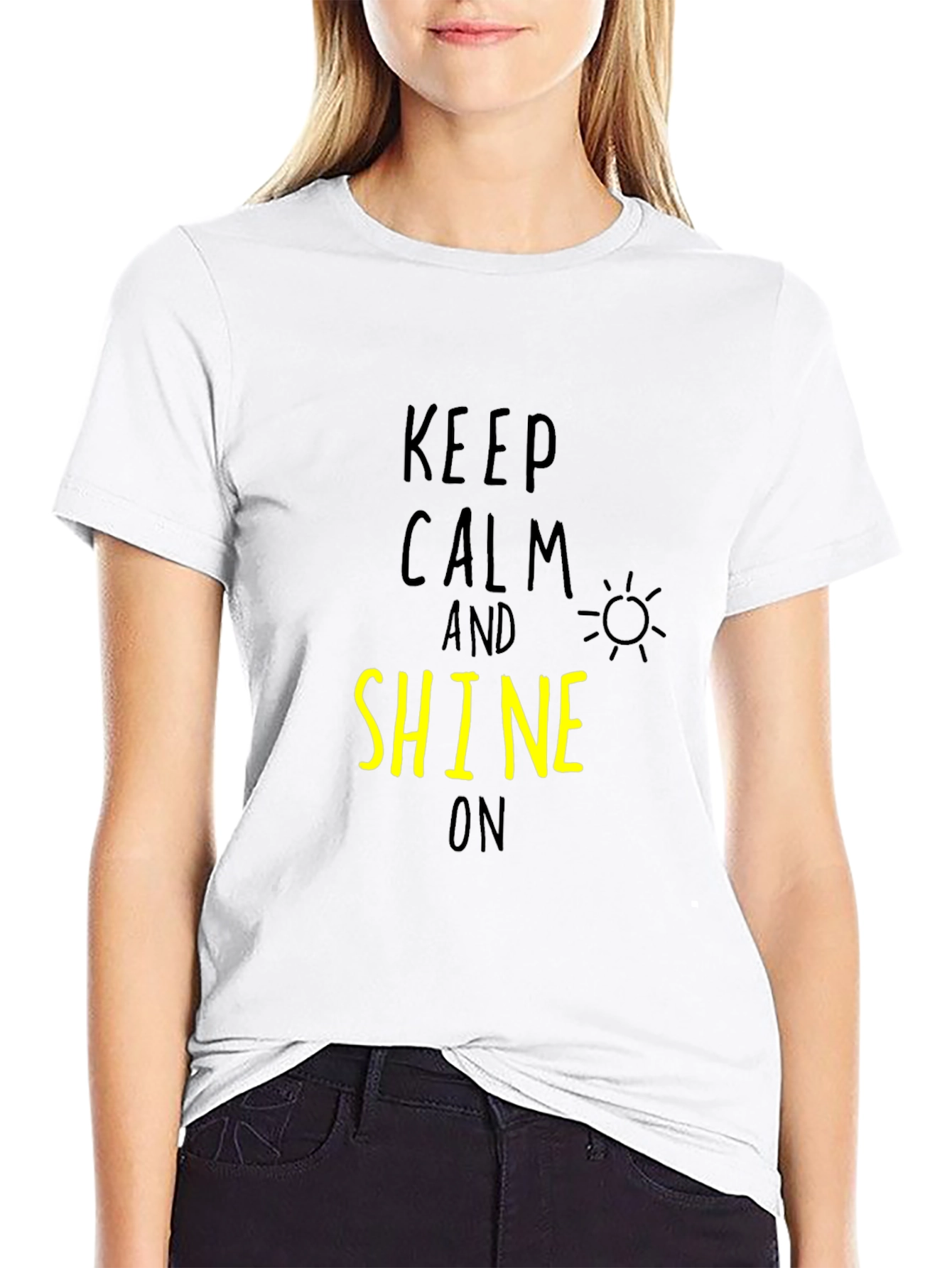 Keep Calm & Shine On Graphic Tee