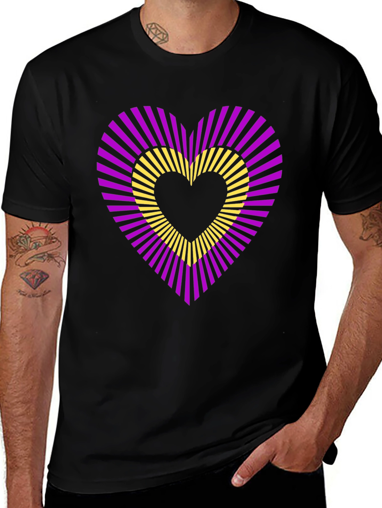 Heartburst Graphic T-Shirt