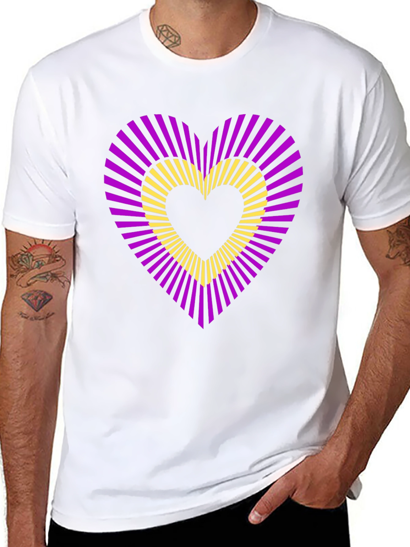 Heartburst Graphic T-Shirt