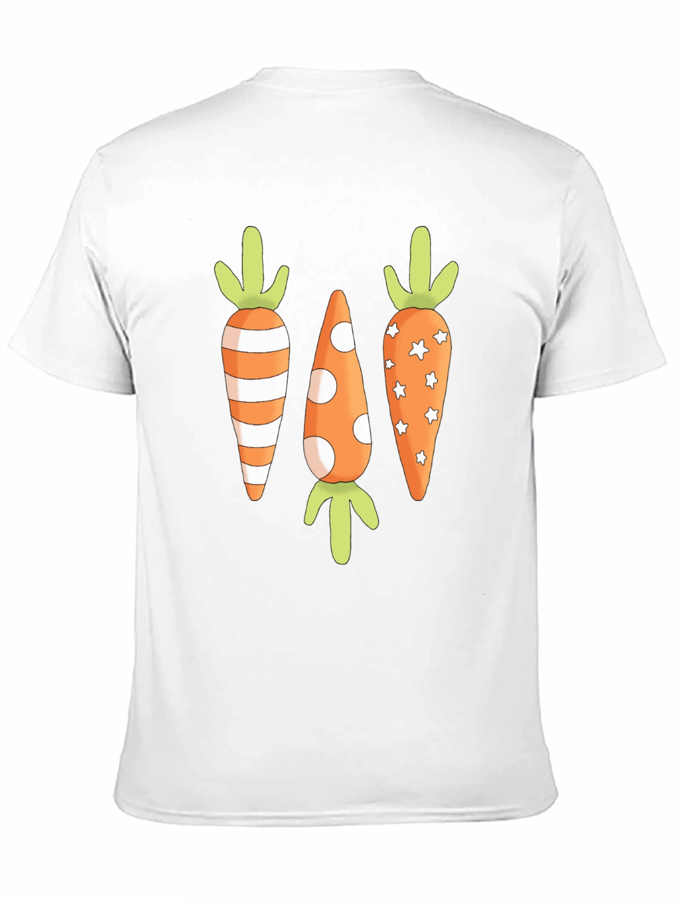 Carrot Print Tee - Easter Holiday T-Shirt