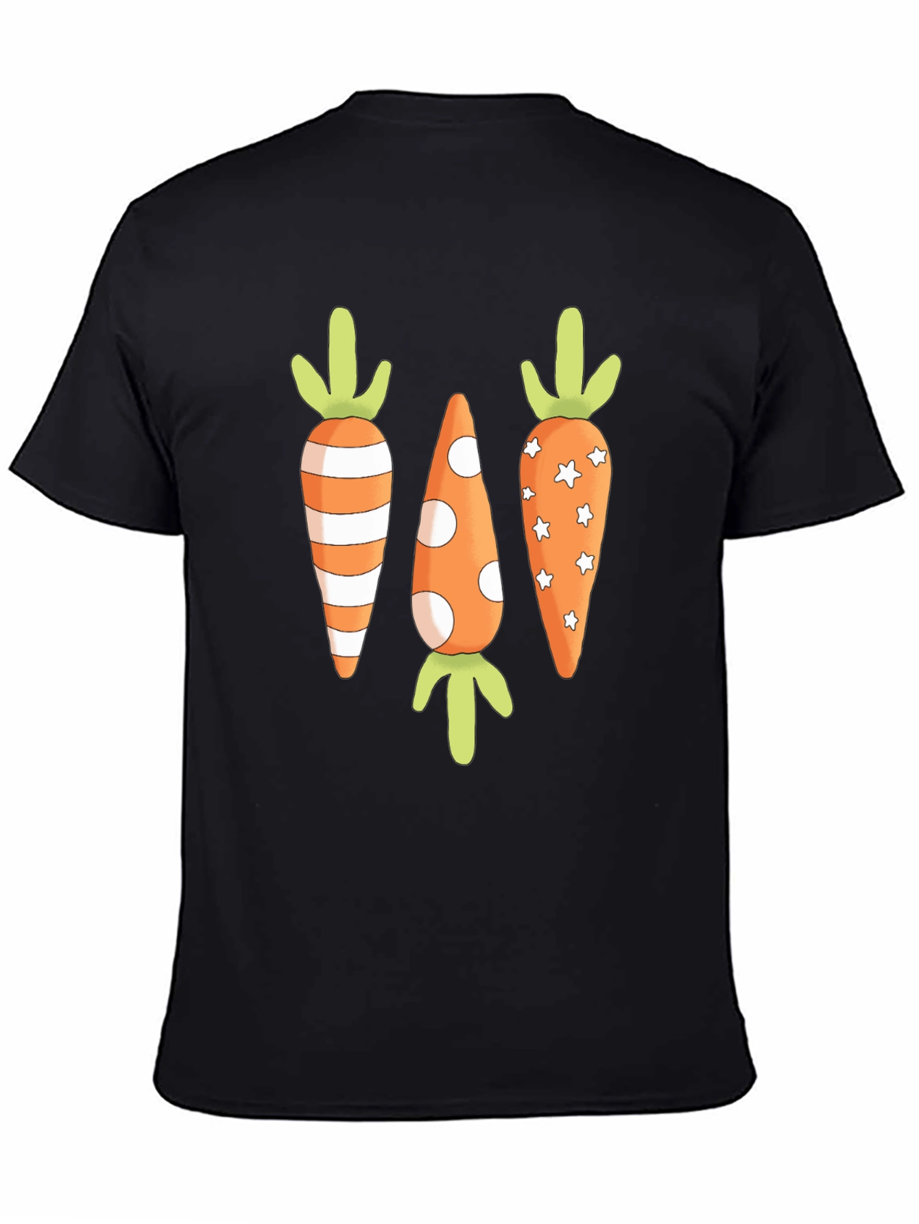 Carrot Print Tee - Easter Holiday T-Shirt