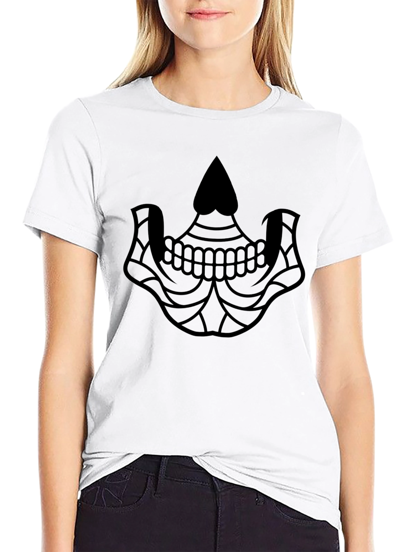 Black Skull Graphic T-Shirt - Bold & Edgy