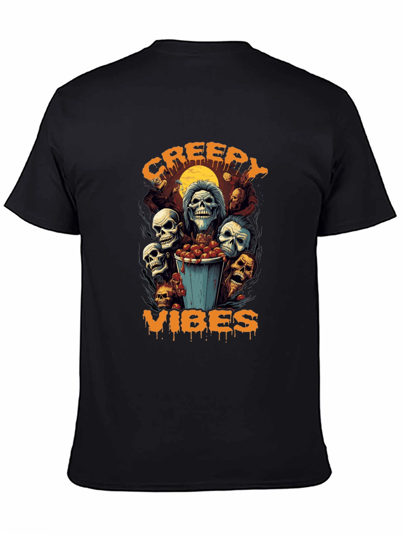 Creepy Vibes Halloween T-Shirt