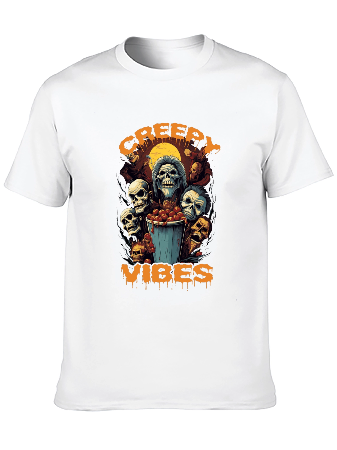 Creepy Vibes Halloween T-Shirt