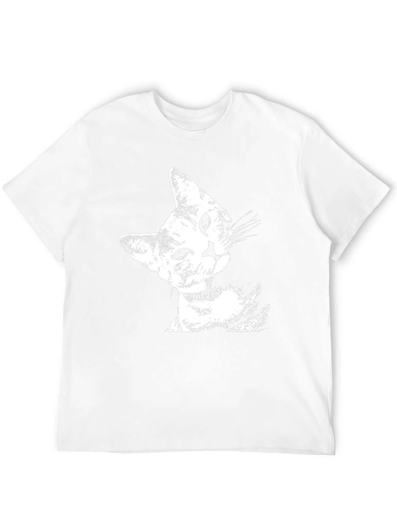 Cool Cat Graphic Black T-Shirt
