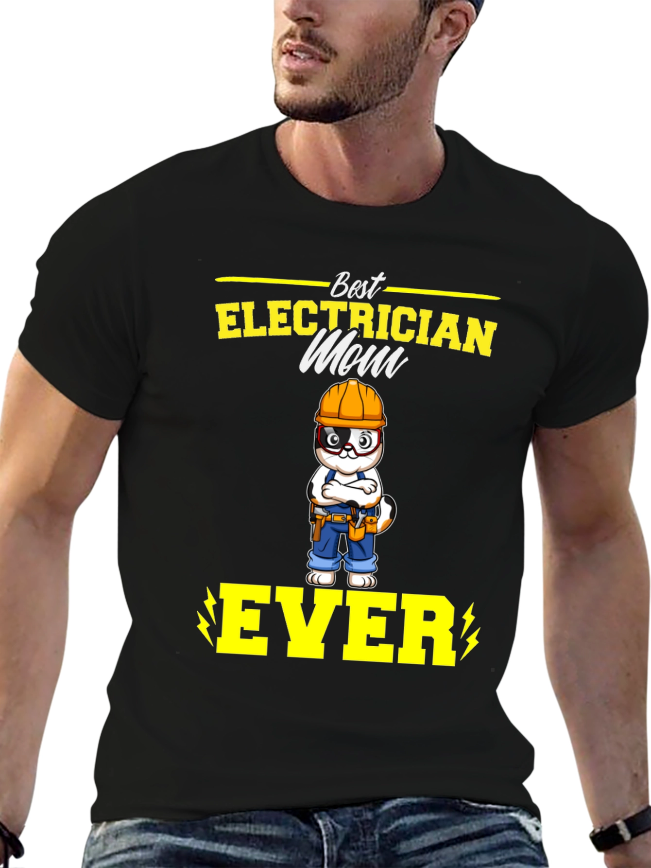 Best Electrician Mom Ever T-Shirt - Funny Gift