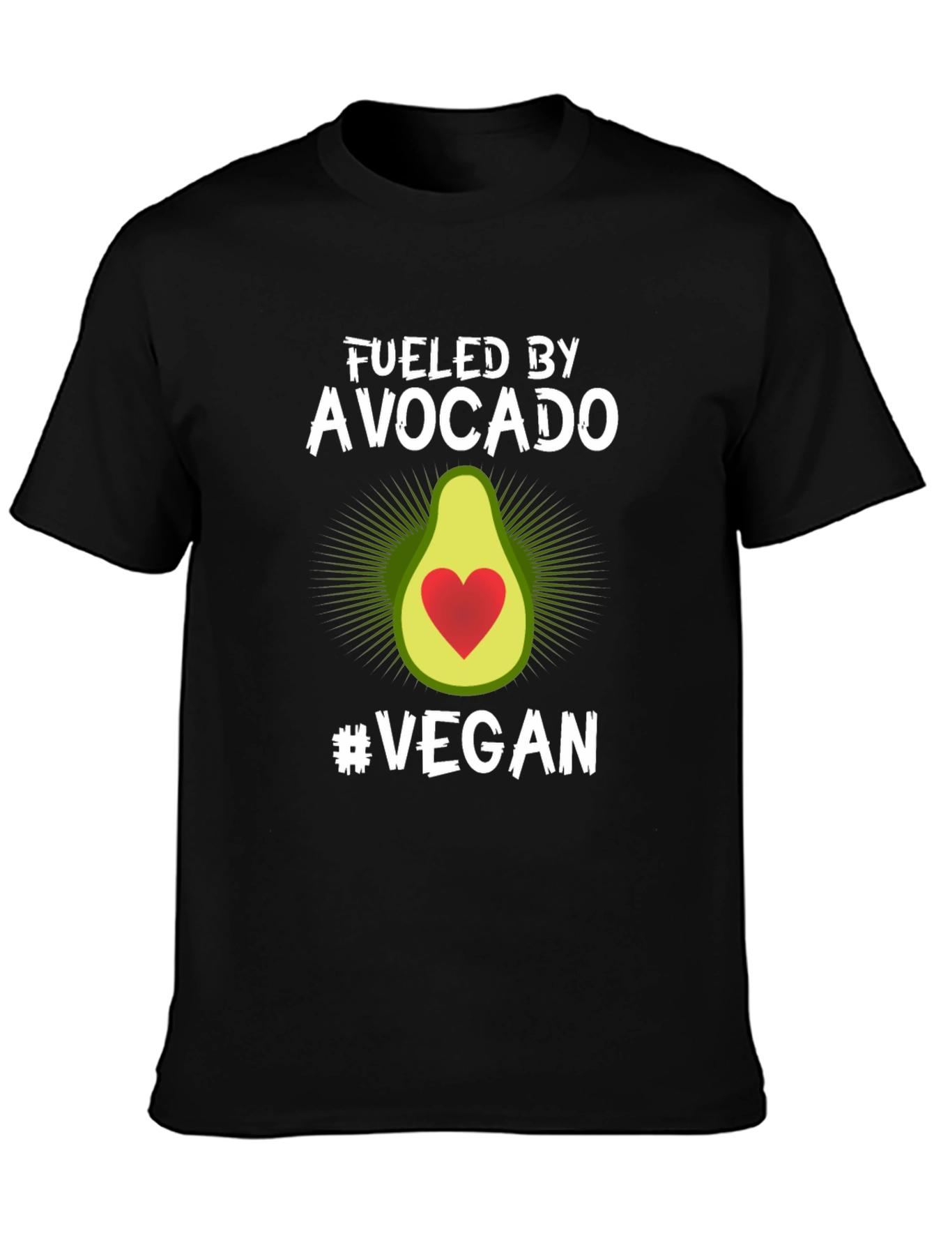 Fueled by Avocado Vegan T-Shirt