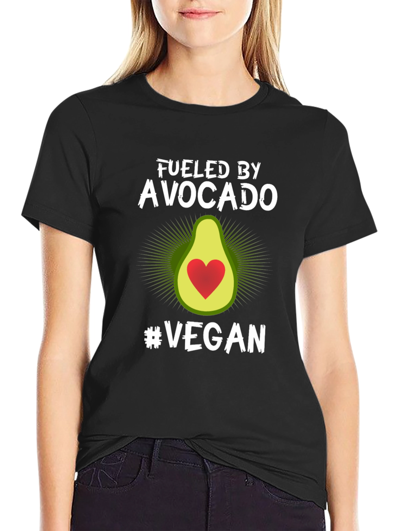 Fueled by Avocado Vegan T-Shirt