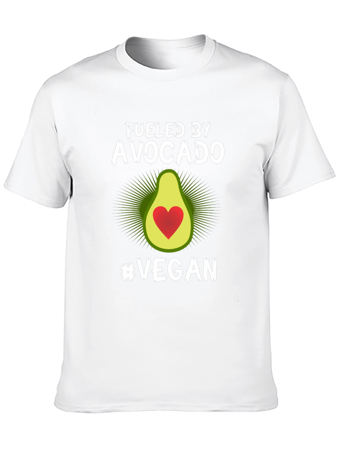 Fueled by Avocado Vegan T-Shirt