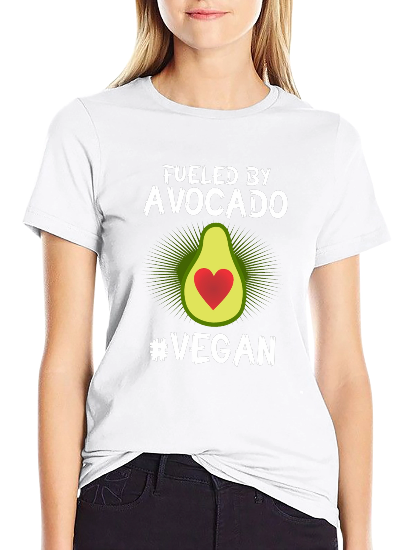 Fueled by Avocado Vegan T-Shirt
