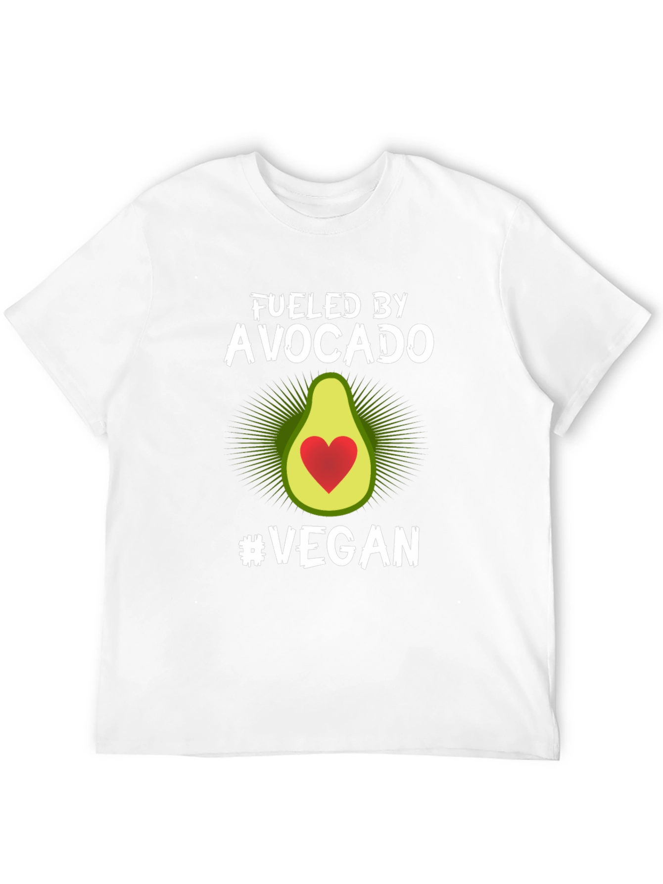 Fueled by Avocado Vegan T-Shirt