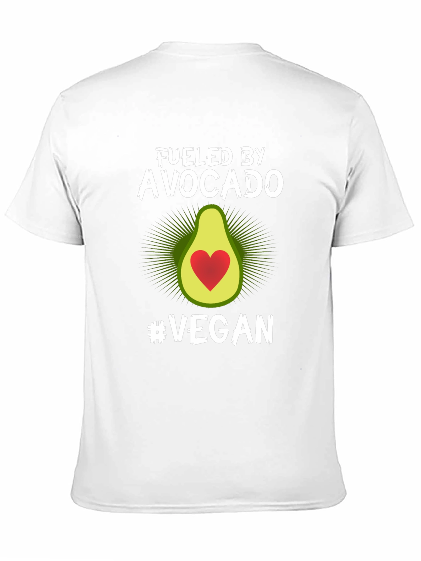 Fueled by Avocado Vegan T-Shirt