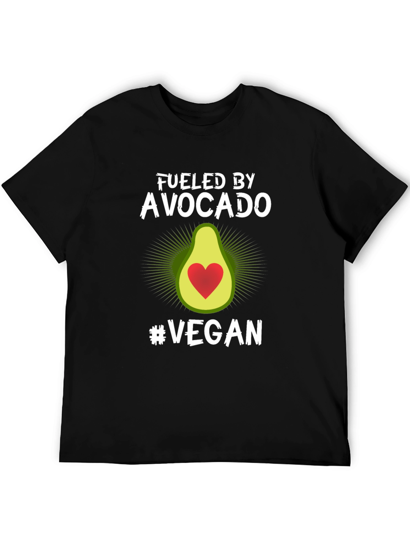 Fueled by Avocado Vegan T-Shirt