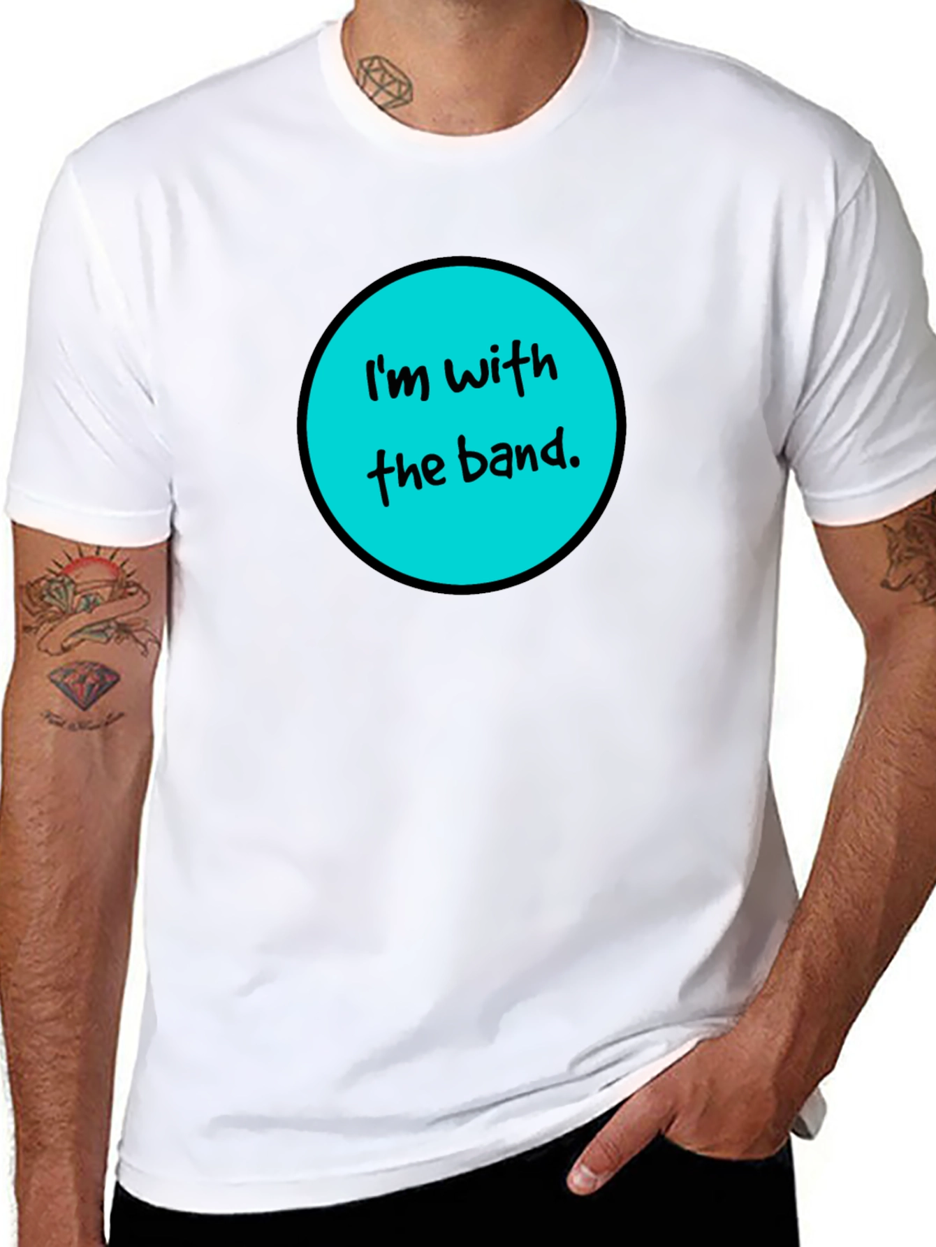 Im With The Band Graphic Tee